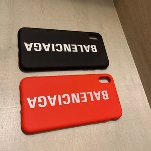 BALENCIAGA IPHONE XS MAX PHONE CASE